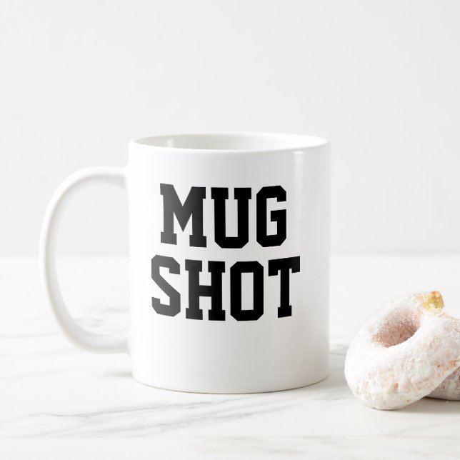 Julklapp Idea Funny Novelty MUGG SHOT (Med munk)