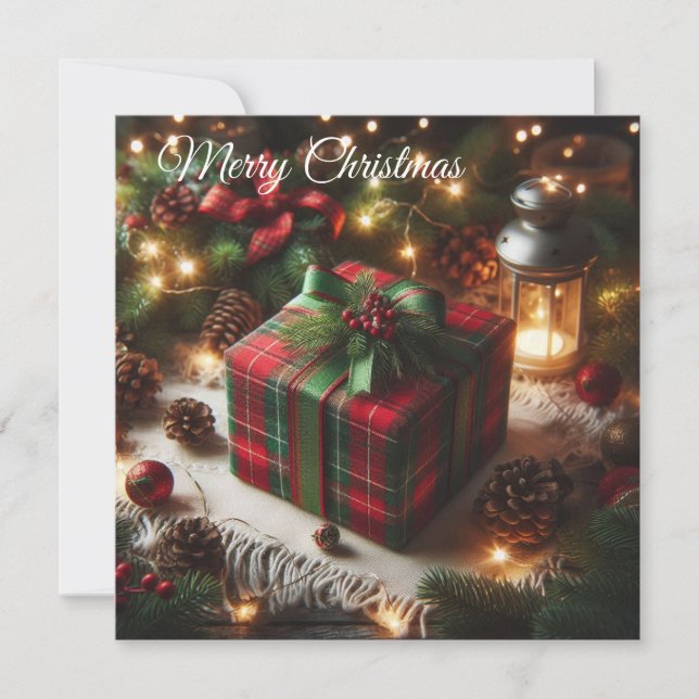 julklapp julkort (Framsida)