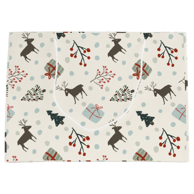 julklapp med renar (Framsidan)