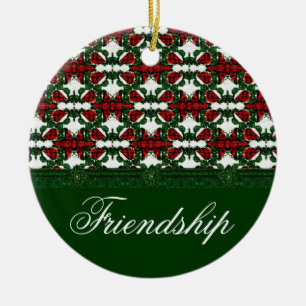julklapp Mönster Julgransprydnad Keramik