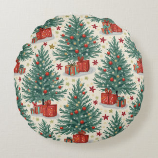 julklapp rund kudde