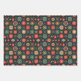 julklapp som omsluter papper