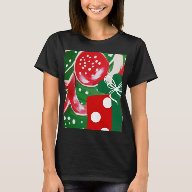 Julklapp T Shirt (Framsida)