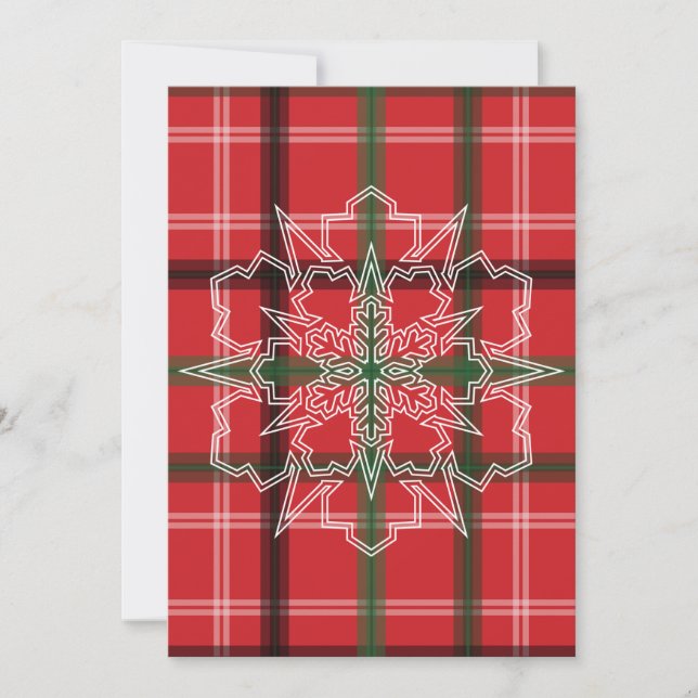 julklapp tack kort (Framsida)