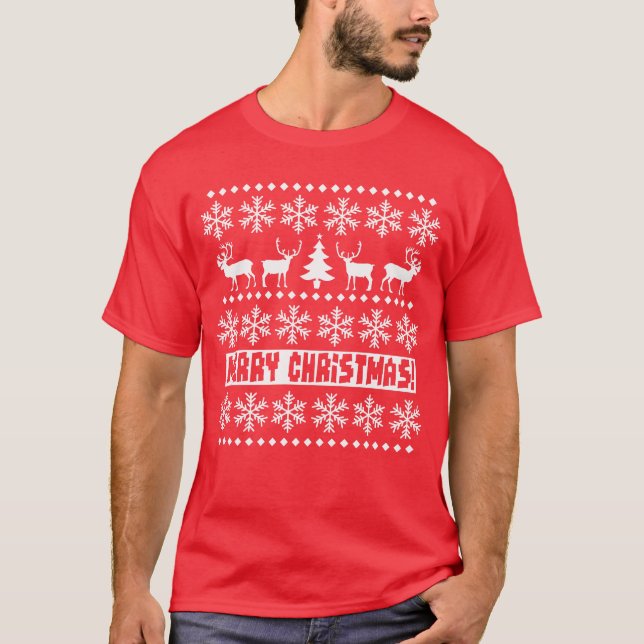 julklapp tee shirt (Framsida)