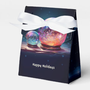 Julklappar i kristallkulor presentförpackning presentaskar