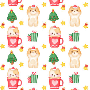 julklappar och lager på vit presentpapper