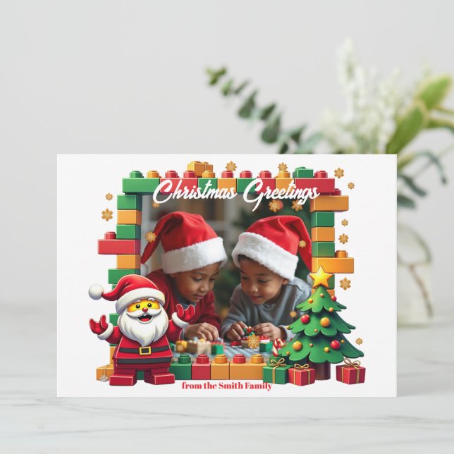 Julklappar & skratt kort (Stående Fram)