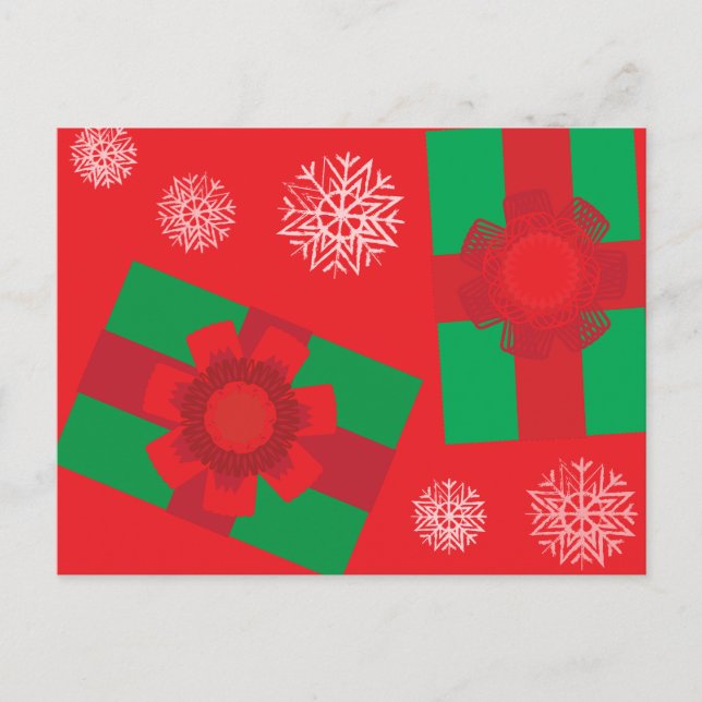 Julklappar Vykort (Framsida)