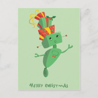 Julklapprobot Helg Vykort