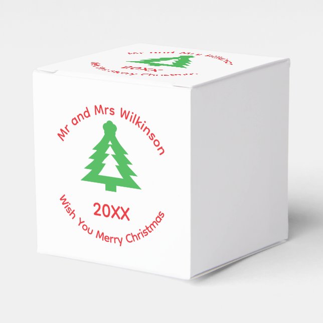 Julklappsaskar  presentaskar (Framsidan Sidan)