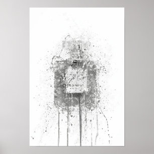 Julklappsdoftflaskor Vägg Poster