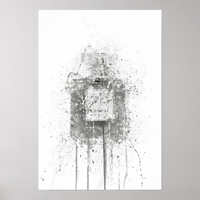 Julklappsdoftflaskor Vägg Poster (Framsidan)