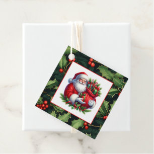 Julklappsetikett Gåvor Etiketter