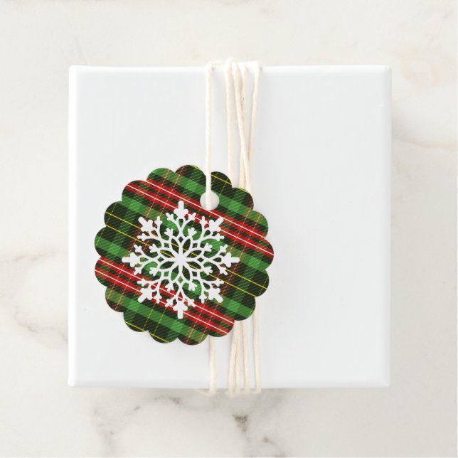 Julklappsetikett Gåvor Etiketter (På plats)