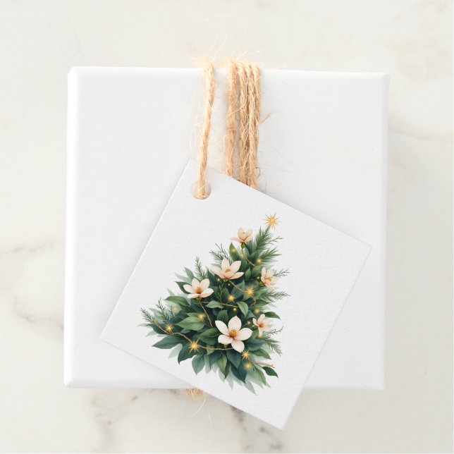 Julklappsetikett Gåvor Etiketter (På plats)