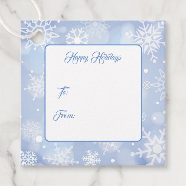 Julklappsetikett Gåvor Etiketter (Framsida)