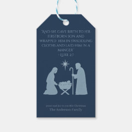 Julklappsetikett – Jesu födelse Presentetikett