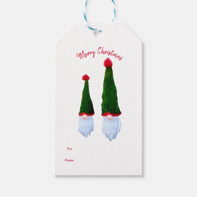 Julklappsetikett jul presentetikett (Framsidan)