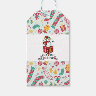 Julklappsetikett presentetikett