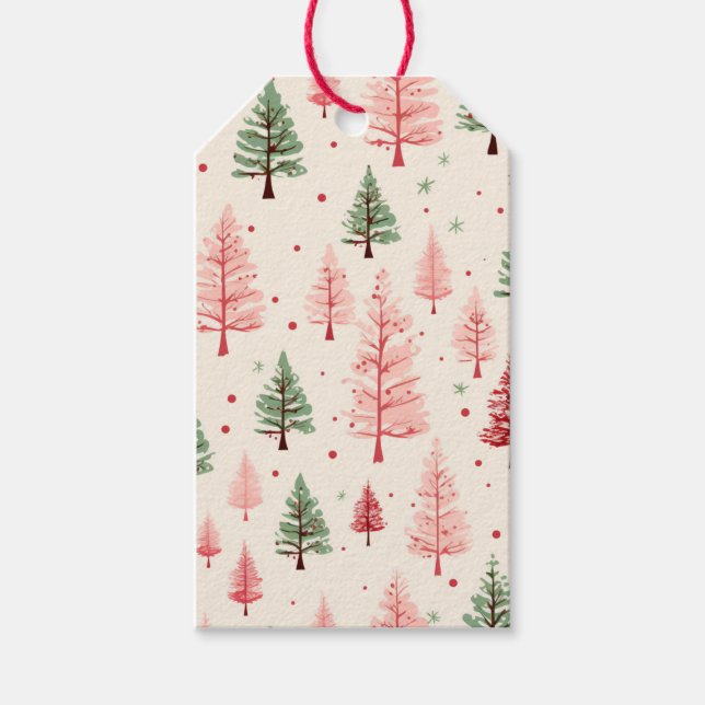 Julklappsetikett Presentetikett (Framsidan)