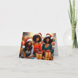 Julklappsfest Kort 