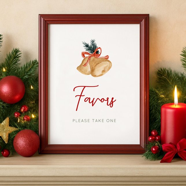 Julklappsfestskylt Poster (Skapare uppladdad)