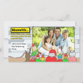 Julklappslistans Fotokort Julkort