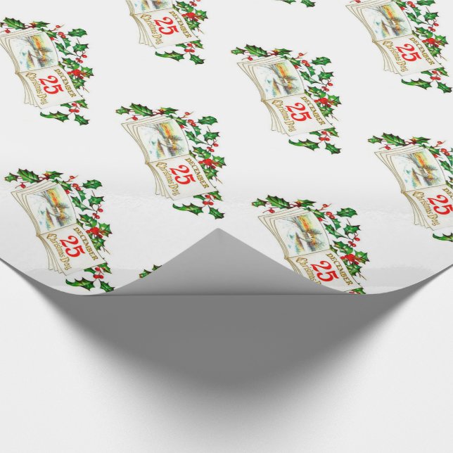 Julklappspapper/25 december presentpapper (Hörn)