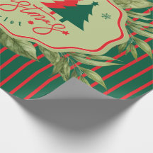 Julklappspapper Anpassat Med Anpassat Namn