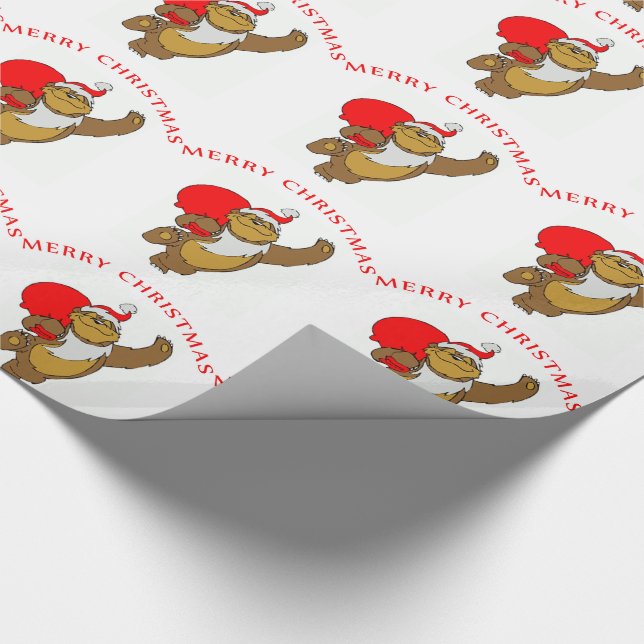 Julklappspapper/Björn Presentpapper (Hörn)