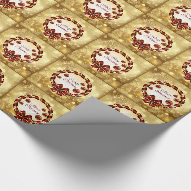 Julklappspapper/Kransar Presentpapper (Hörn)