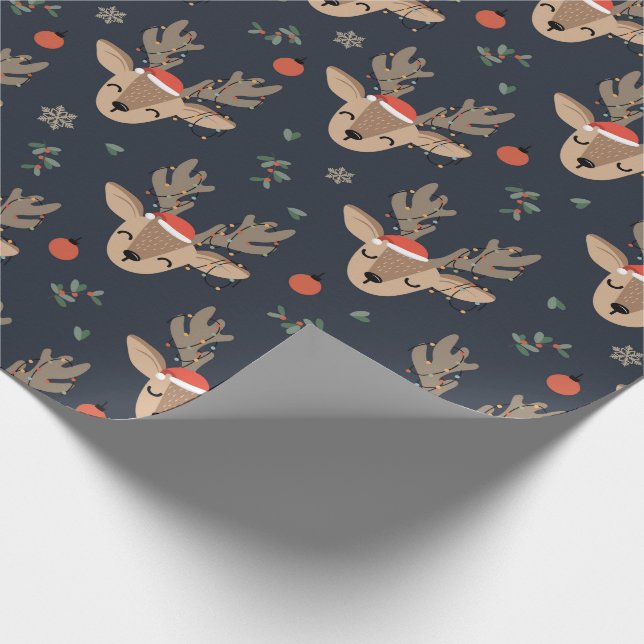 Julklappspapper med renar presentpapper (Hörn)