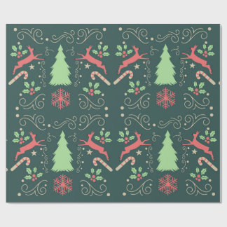 Julklappspapper med renar presentpapper