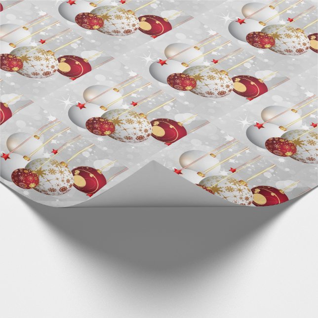 Julklappspapper/Ornamenter Presentpapper (Hörn)