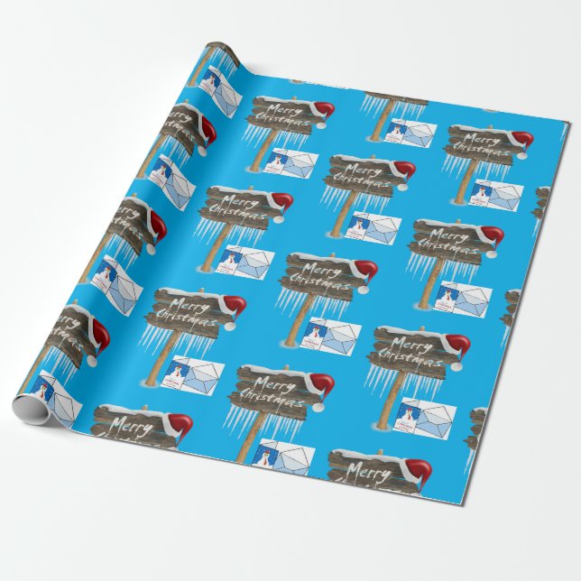Julklappspapper Presentpapper (Utrullad)