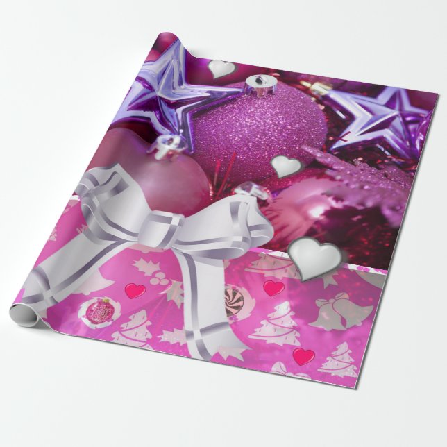 Julklappspapper Presentpapper (Utrullad)