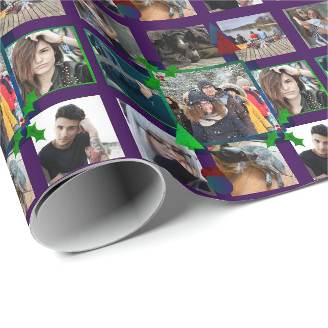Julklappspapper  presentpapper (Rullad Hörn)