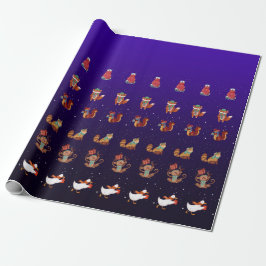 Julklappspapper Presentpapper