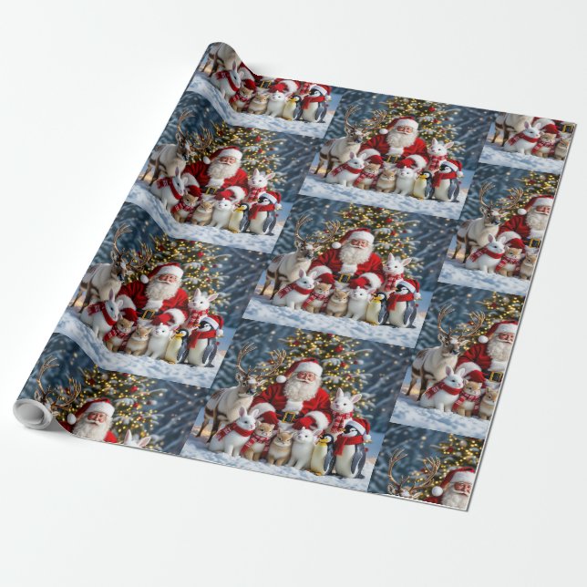 julklappspapper presentpapper (Utrullad)