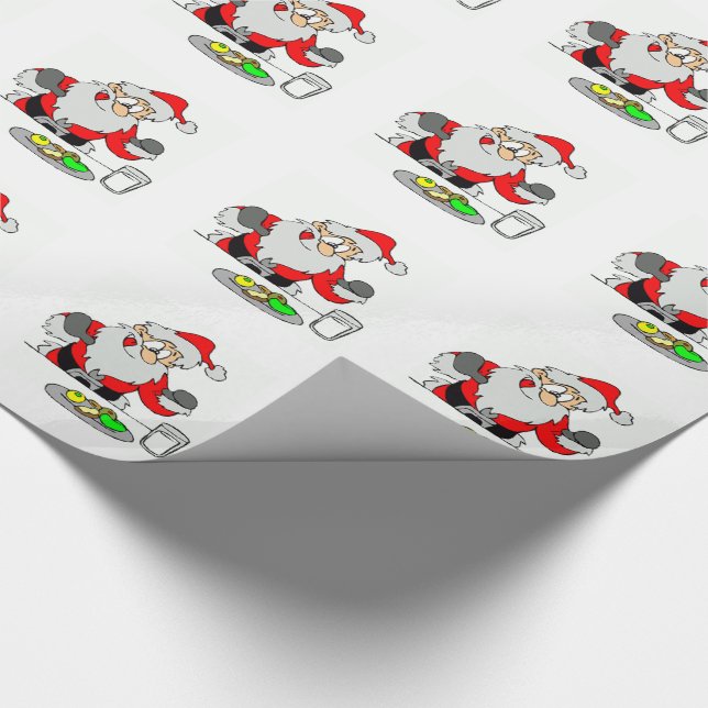 Julklappspapper/Tomte Presentpapper (Hörn)