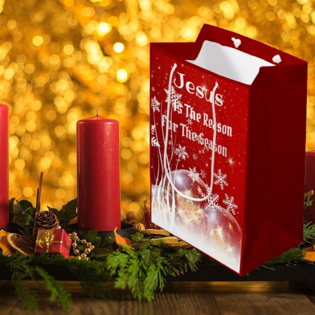 Julklappspåse Jesus är julens mening (Skapare uppladdad)