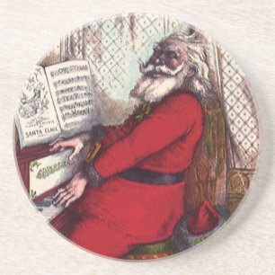 Julklassiker, Thomas Nast Tomte på Piano Underlägg