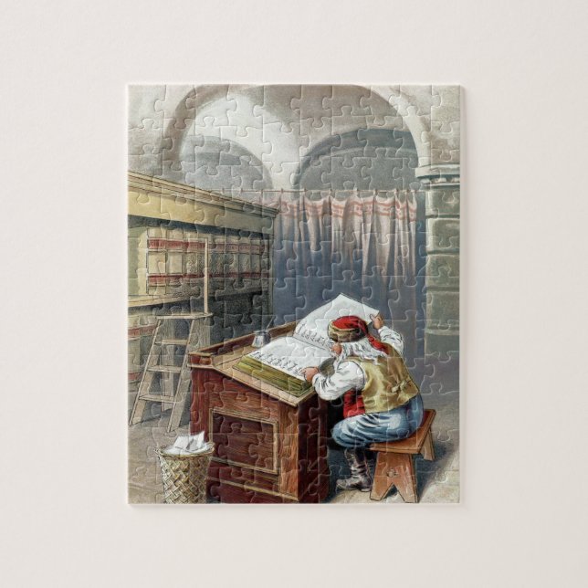 Julklassiker, Tomten avgör vem som varit snäll ell Pussel (Vertikal)