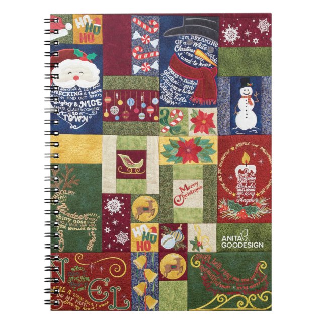 Julklassikeranteckningsbok Anteckningsbok (Framsidan)