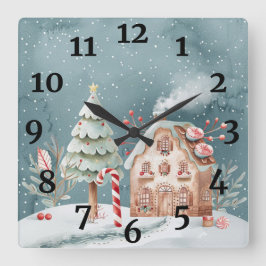 Julklocka Fyrkantig Klocka