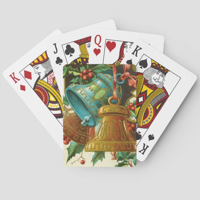 Julklockor, Festkort från Svunna Dagar Casinokort (Baksidan)