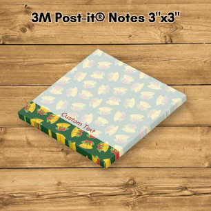 Julklockor mönster post-it block