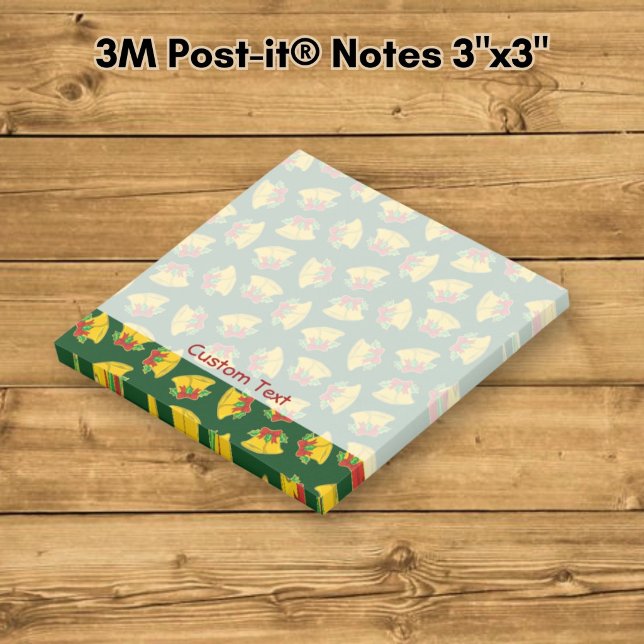 Julklockor mönster post-it block (Skapare uppladdad)