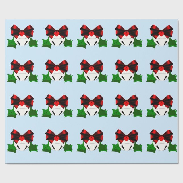 Julklockor Prydnad Inpackningspapper Presentpapper (Platt)